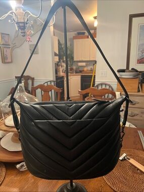 Eric Javits Leather Shoulder Bag NWOT